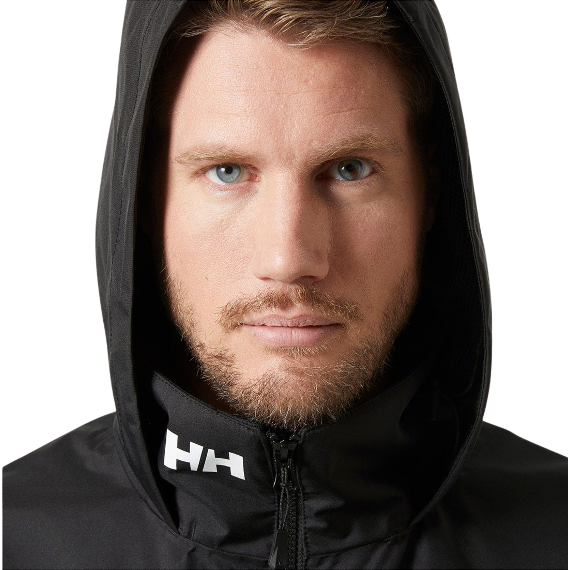 2026 Helly Hansen Männer Crew Segeljacke Mit Kapuze 2.0 34443 - Black